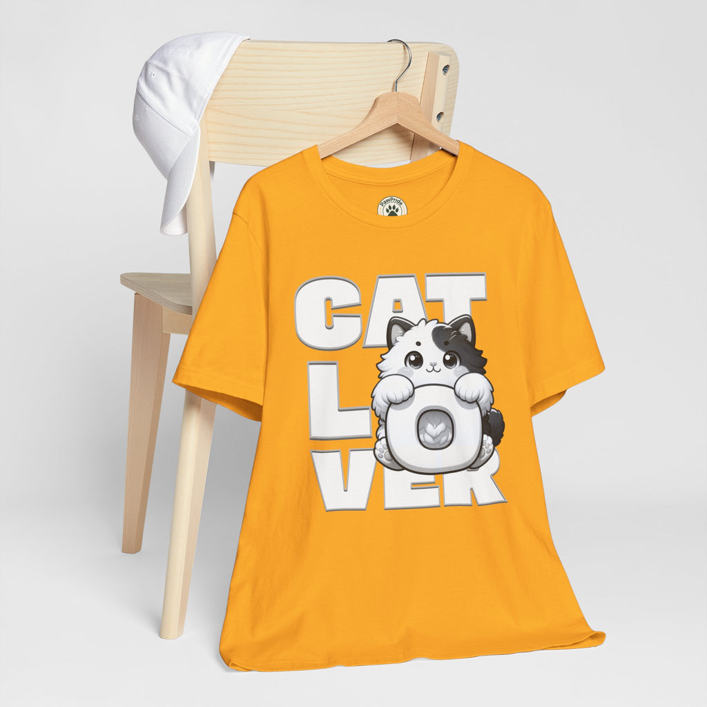 Cat Lover T‑Shirt — Cute Kitten Donut Graphic Tee for Cat Fans