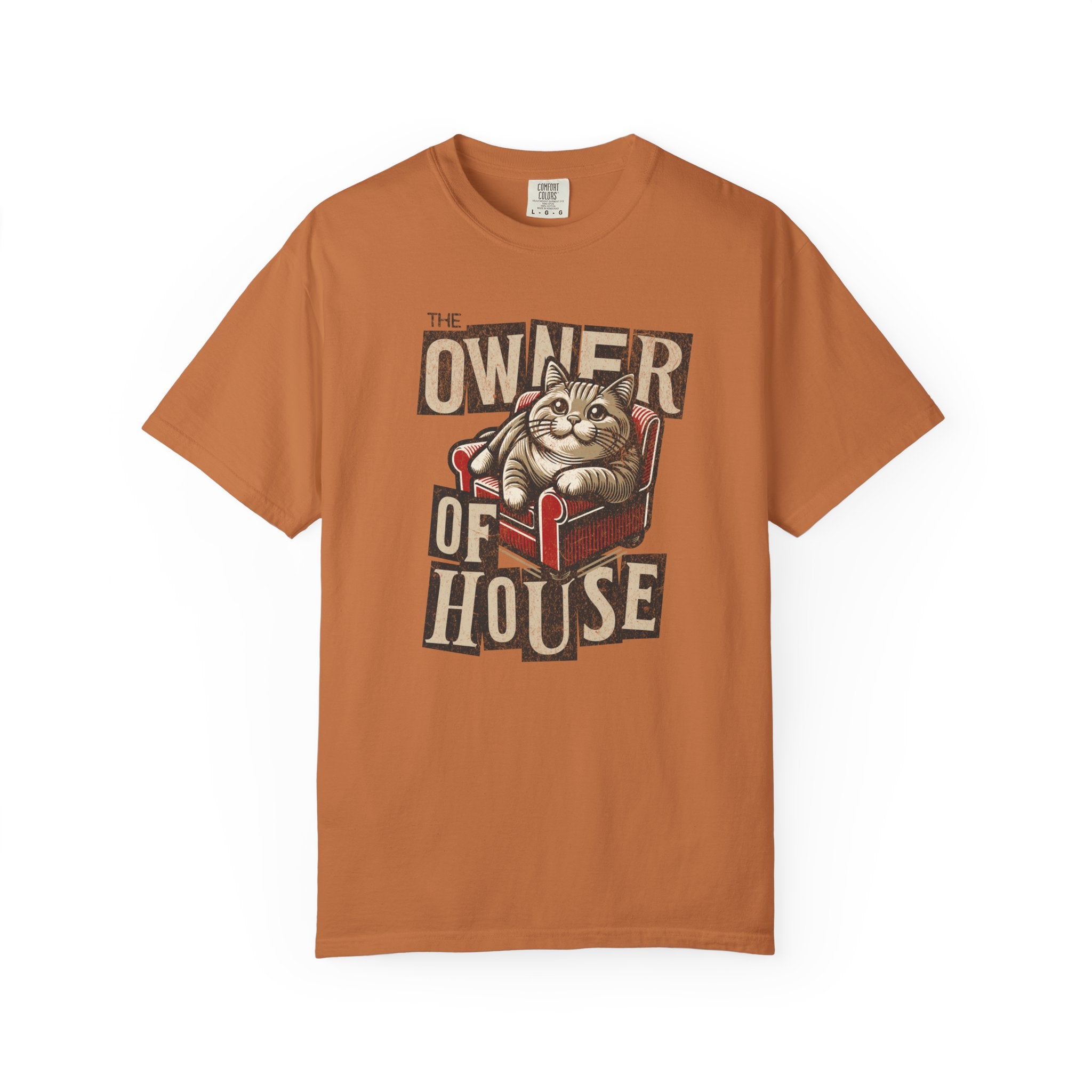 Owner of the House Cat T-Shirt — Vintage Cat Graphic Tee