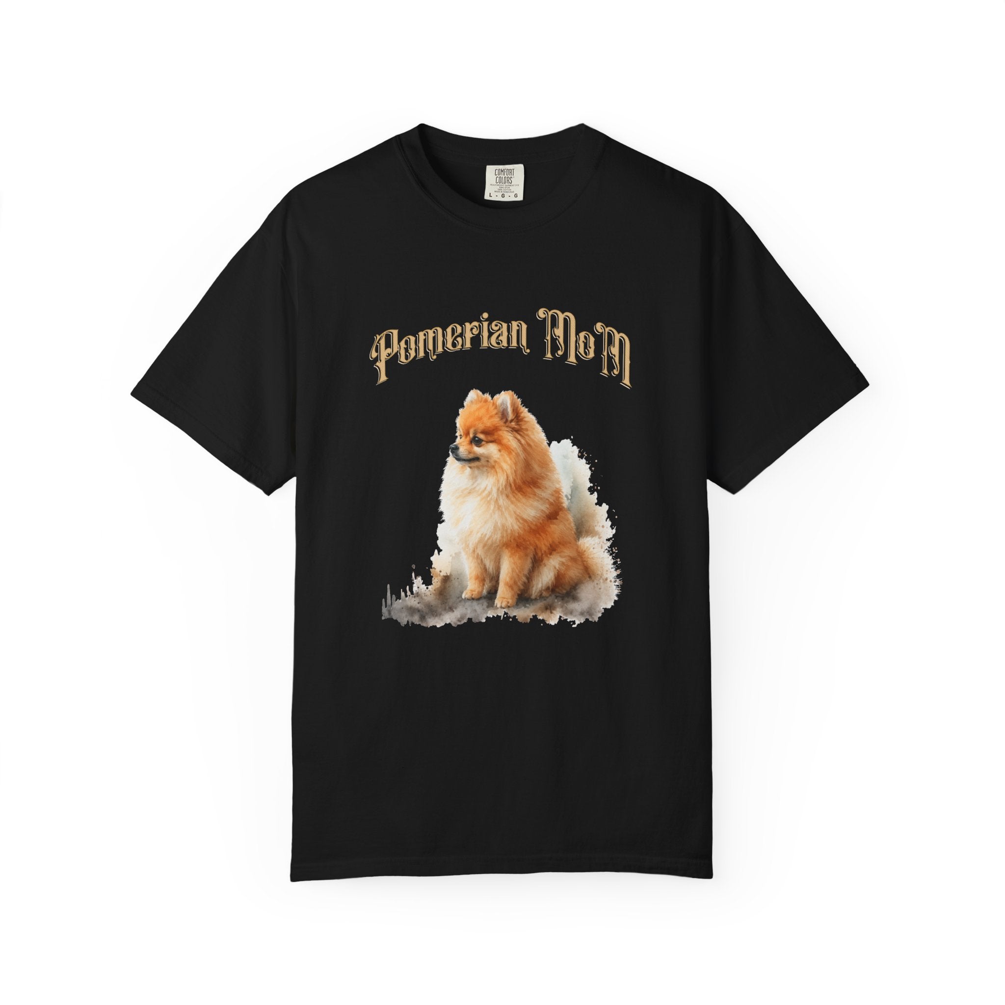 Pomeranian Mom T-Shirt – Cute Pomeranian Dog Graphic Tee