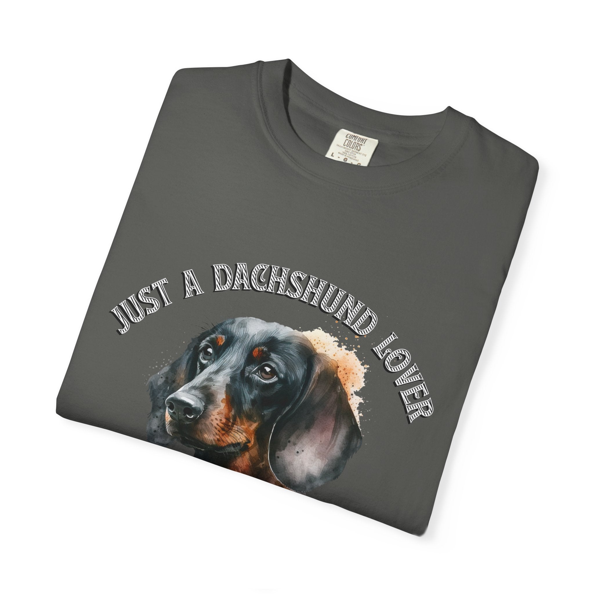 Dachshund Lover T‑Shirt — "Just a Dachshund Lover, Long Boy" Graphic Tee