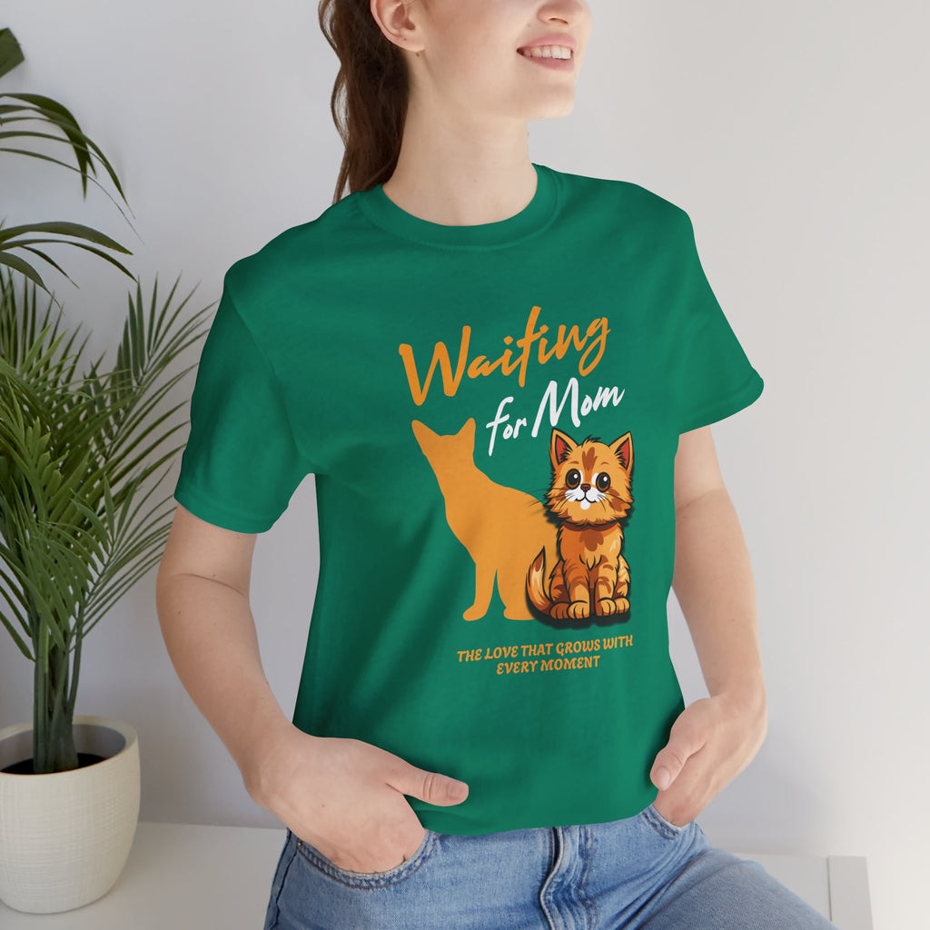 Waiting for Mom Cat T-Shirt — Cute Rescue Kitten Graphic Tee