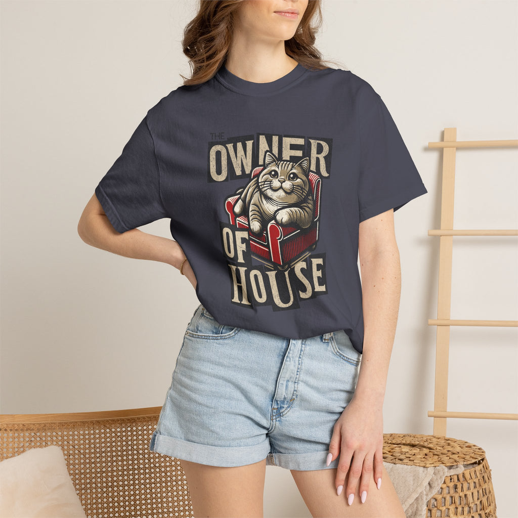 Owner of the House Cat T-Shirt — Vintage Cat Graphic Tee