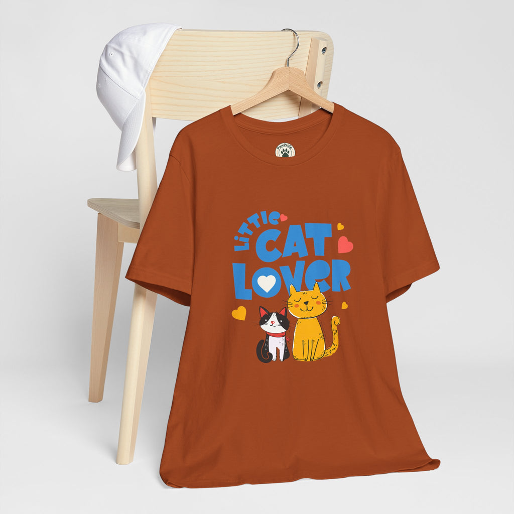 Little Cat Lover T-Shirt — Cute Cat Graphic Tee for Kids & Cat Moms