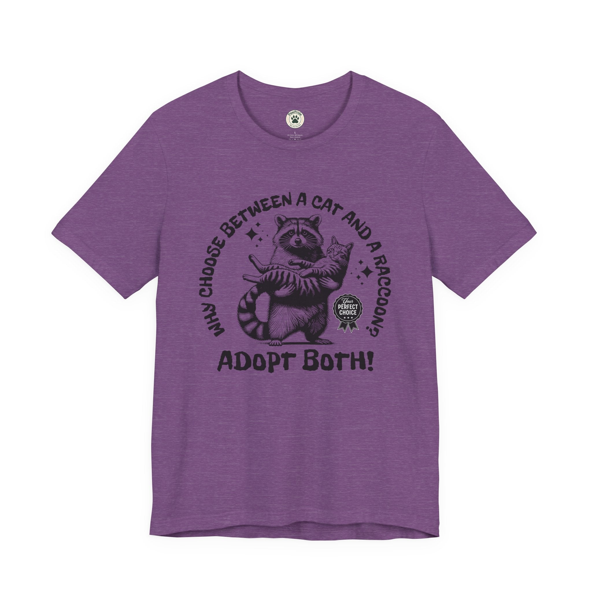 Adopt Both! Raccoon & Cat Rescue T-Shirt