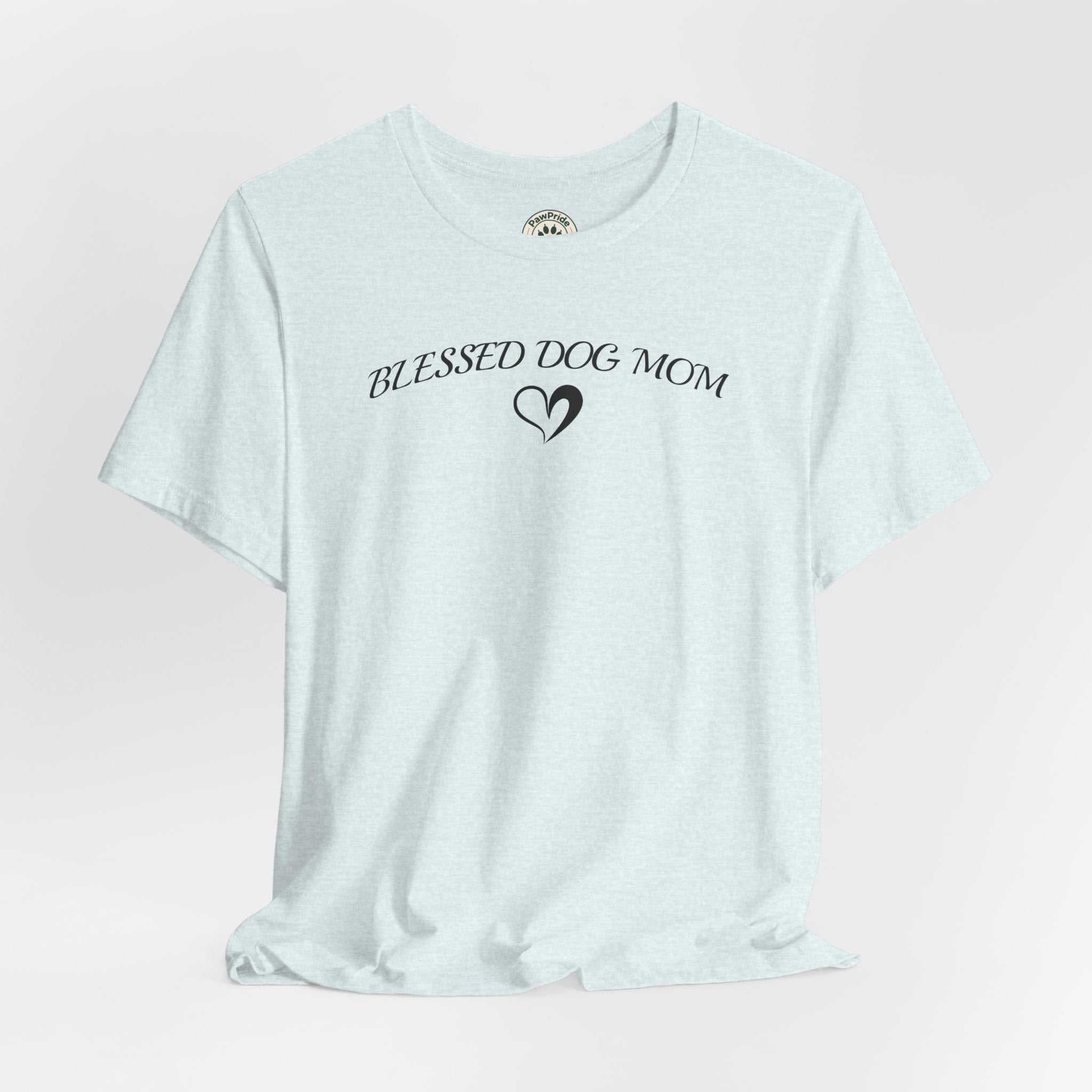 Blessed Dog Mom Tee — Women's Dog Mom Shirt with Heart