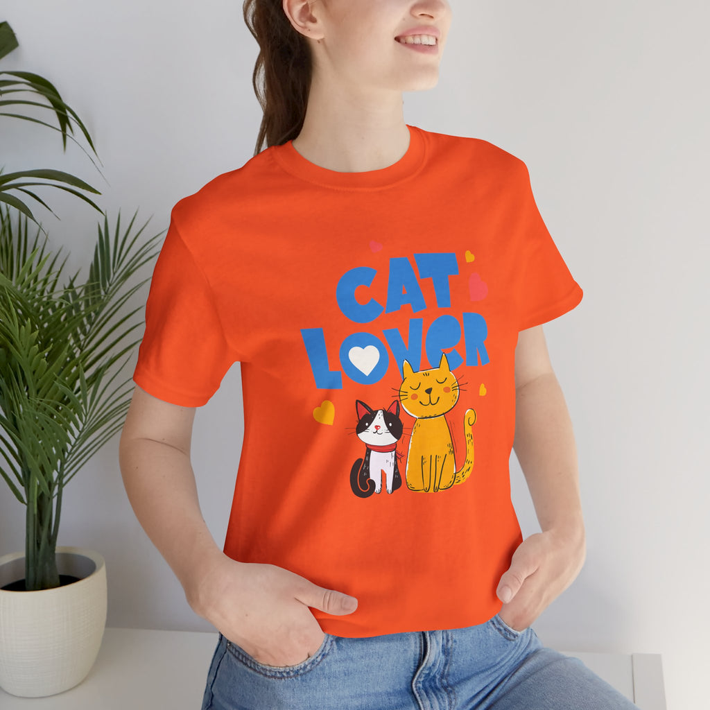 Cat Lover T-Shirt — Cute Cartoon Cats Graphic Tee