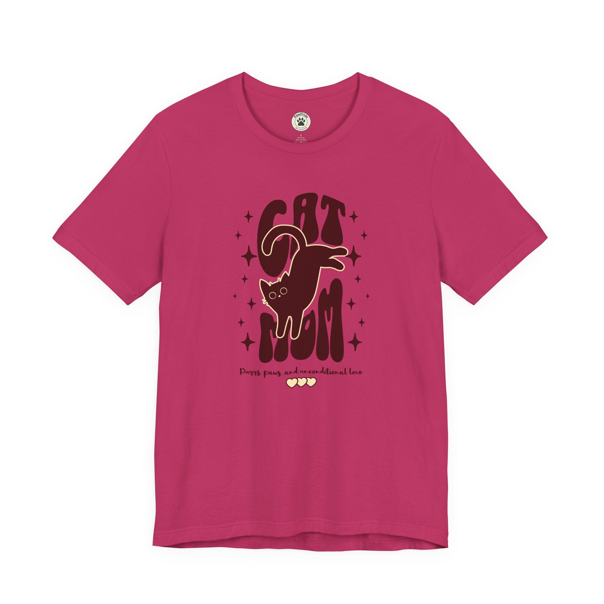 Cat Mom Retro Graphic Tee — "Cat Mom" Vintage Cat Lover T‑Shirt