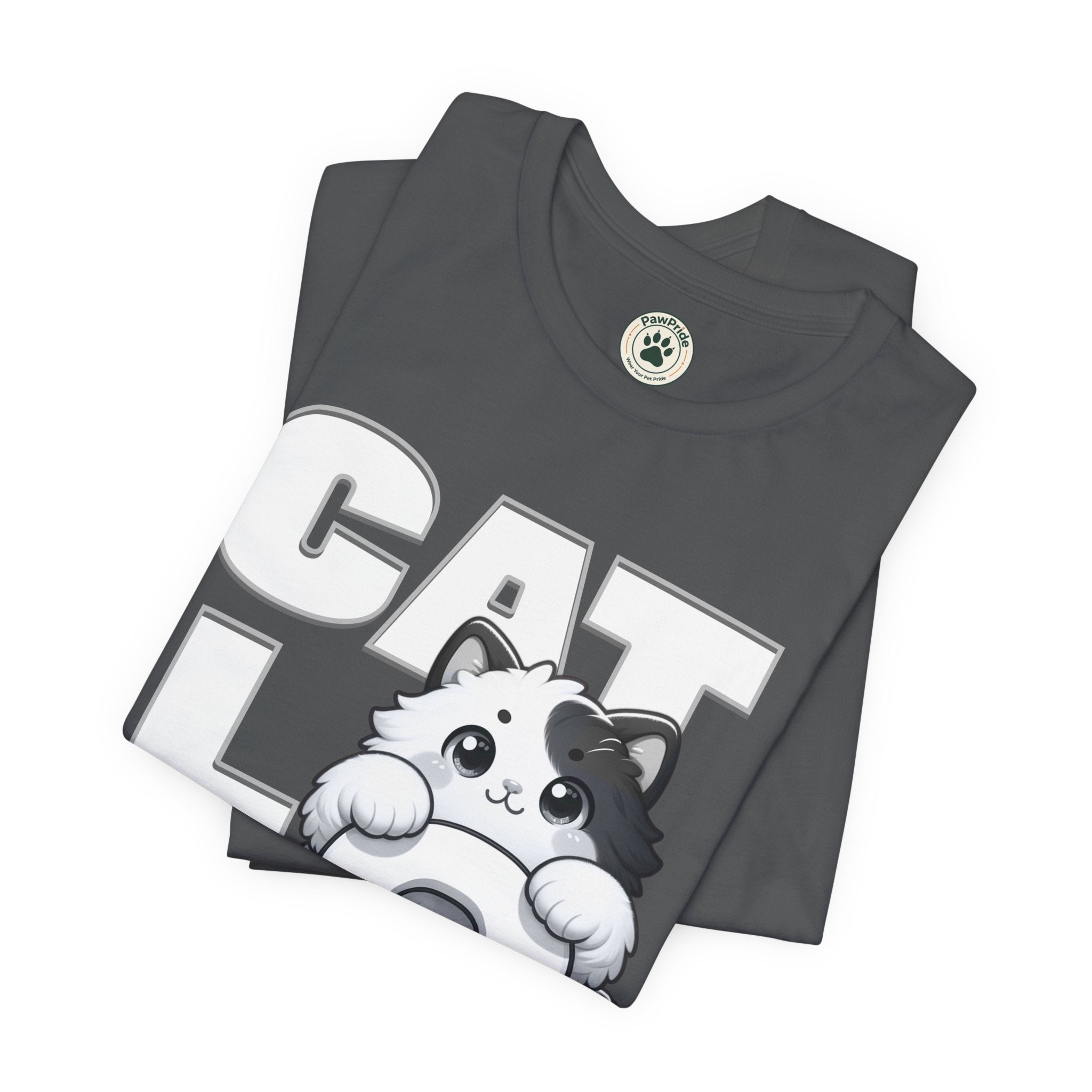 Cat Lover T‑Shirt — Cute Kitten Donut Graphic Tee for Cat Fans