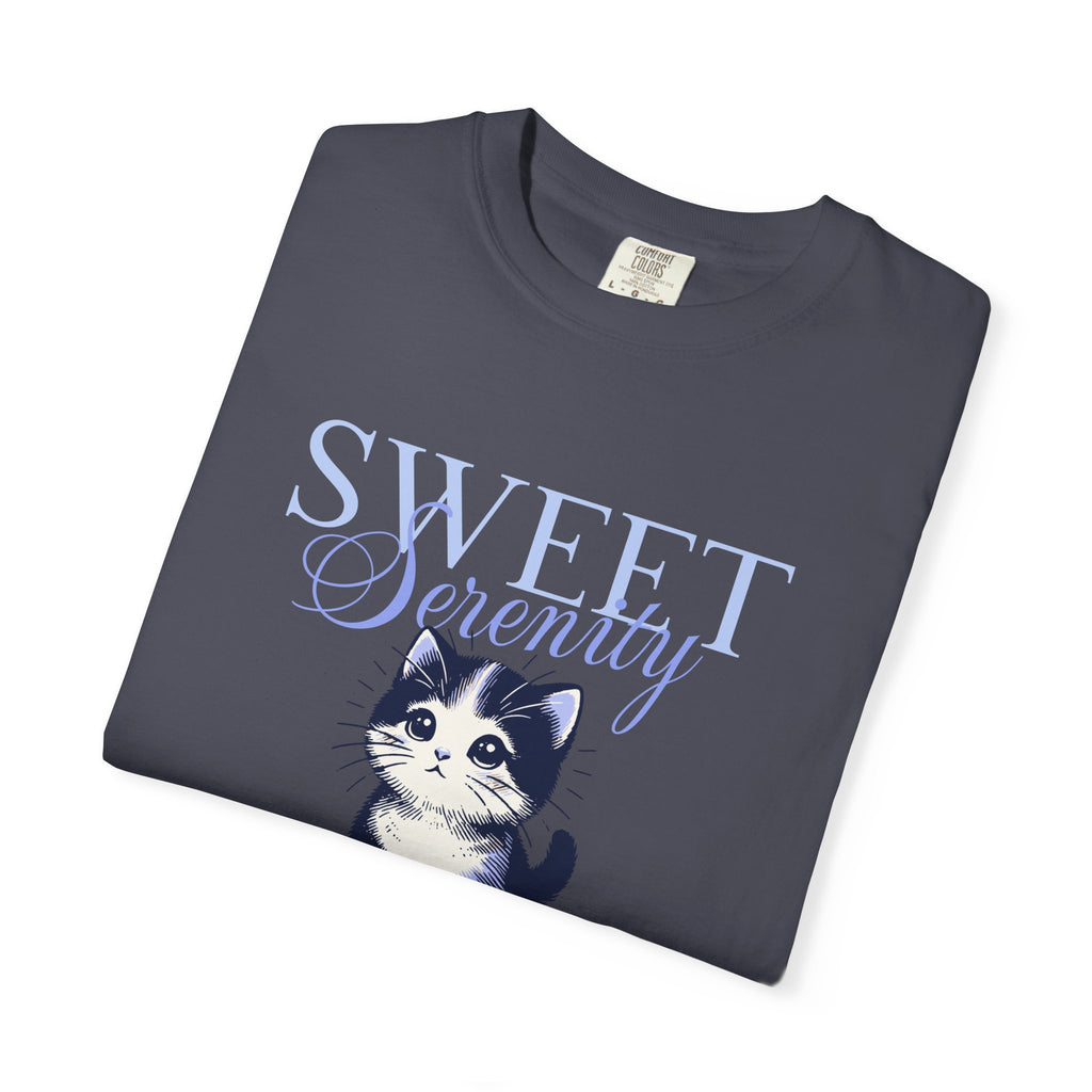 Sweet Scently Cat T‑Shirt — Cute Vintage Kitten Graphic Tee