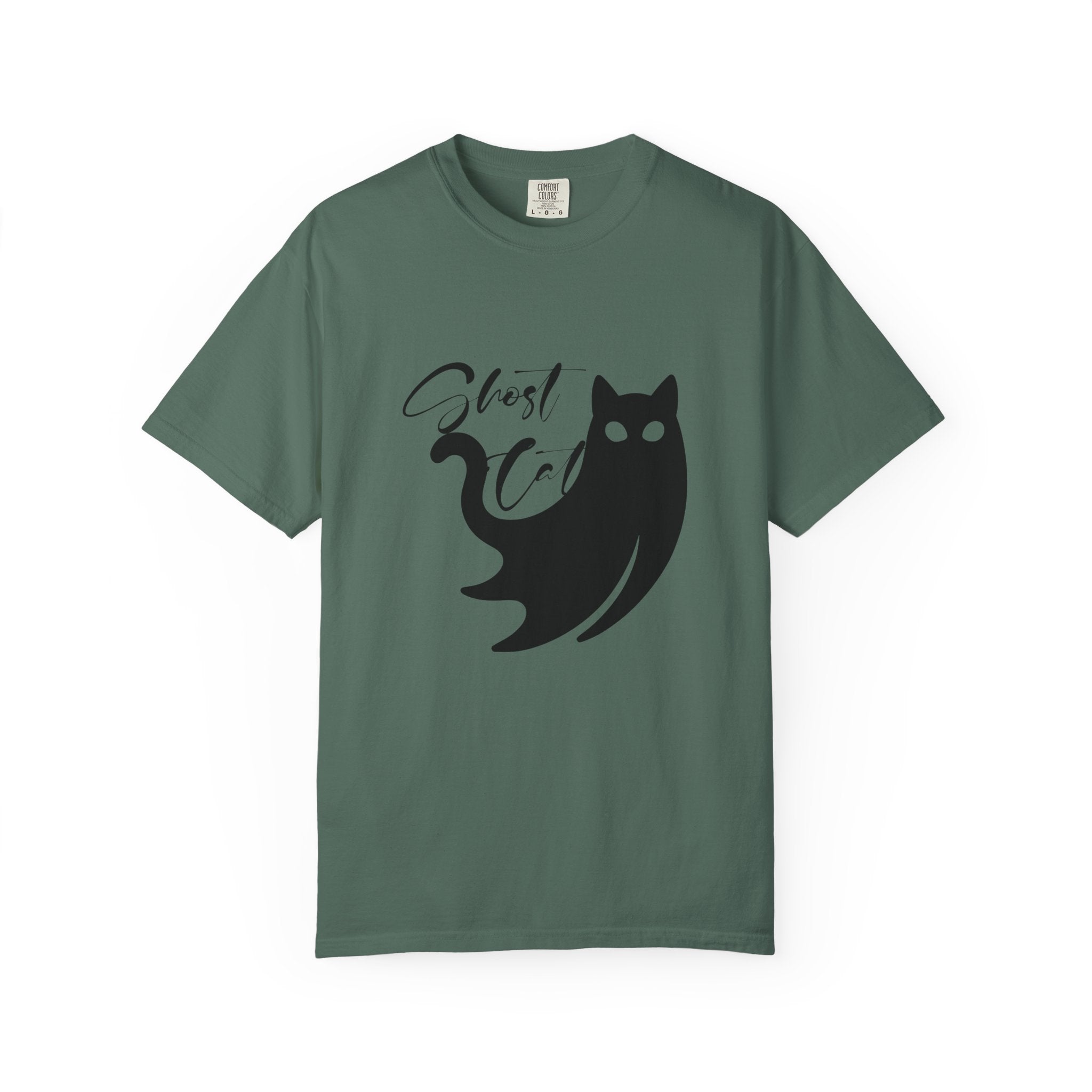 Ghost Cat T-Shirt — Cute Spooky Cat Graphic Tee
