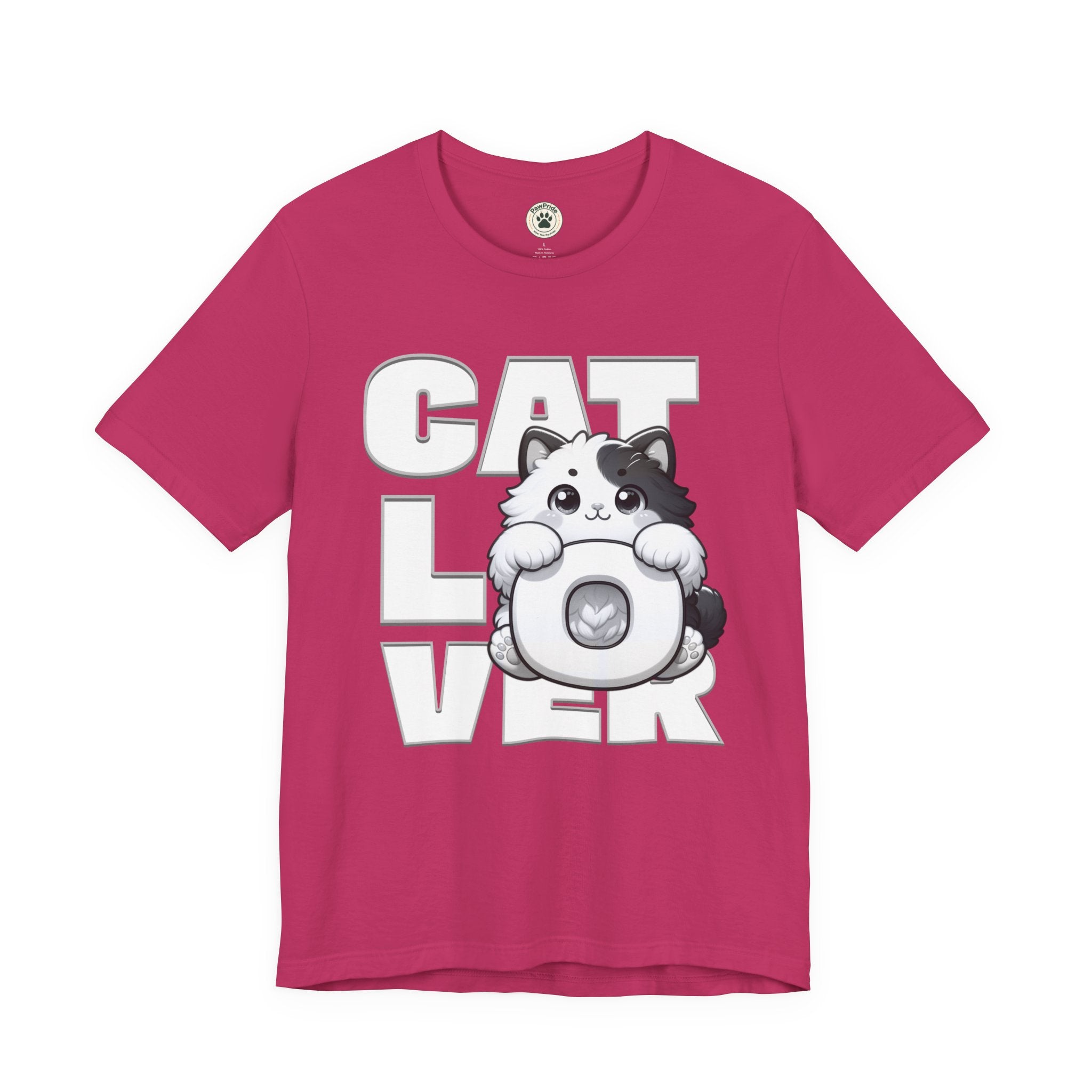 Cat Lover T‑Shirt — Cute Kitten Donut Graphic Tee for Cat Fans