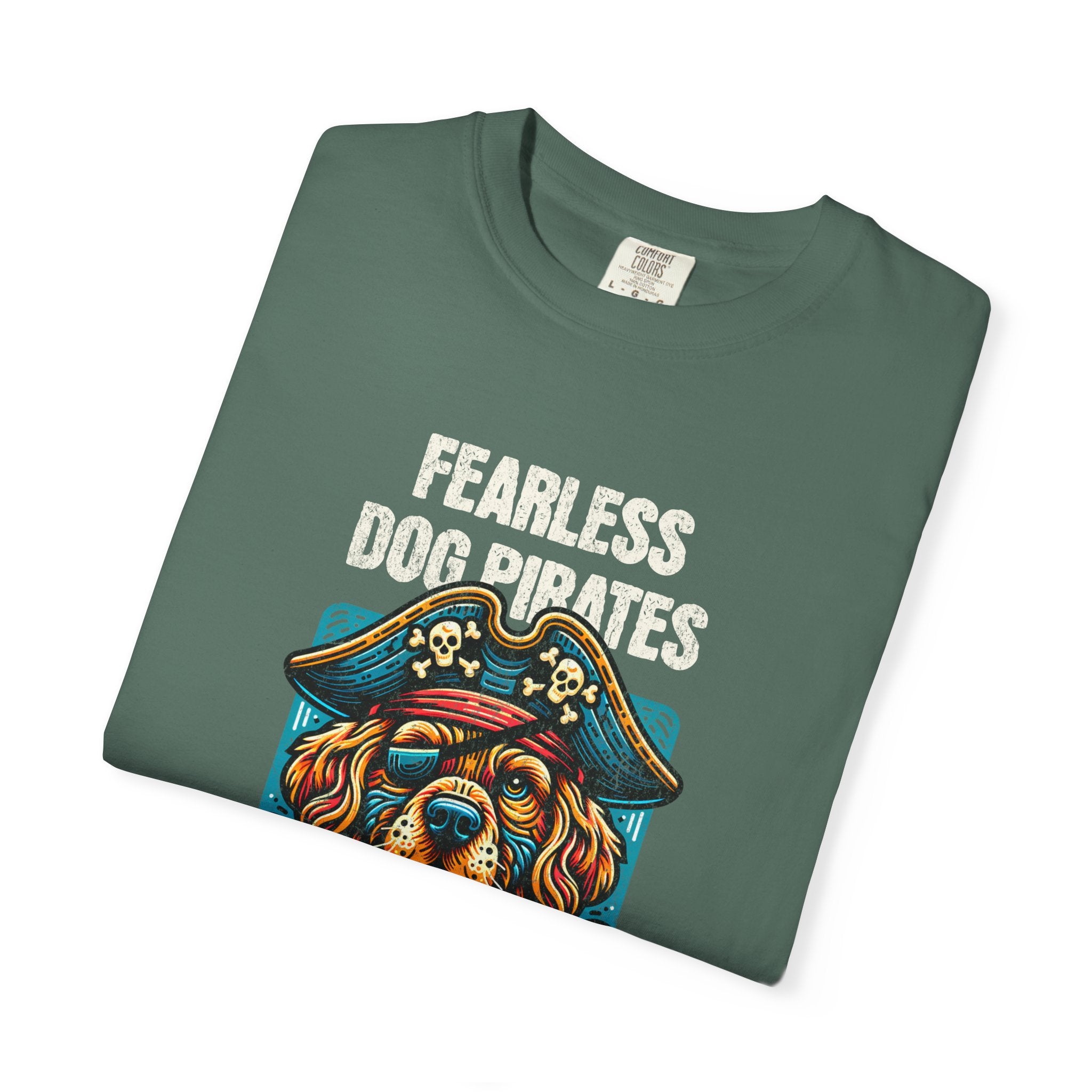 Fearless Dog Pirates T-Shirt — Pirate Dog Graphic Tee