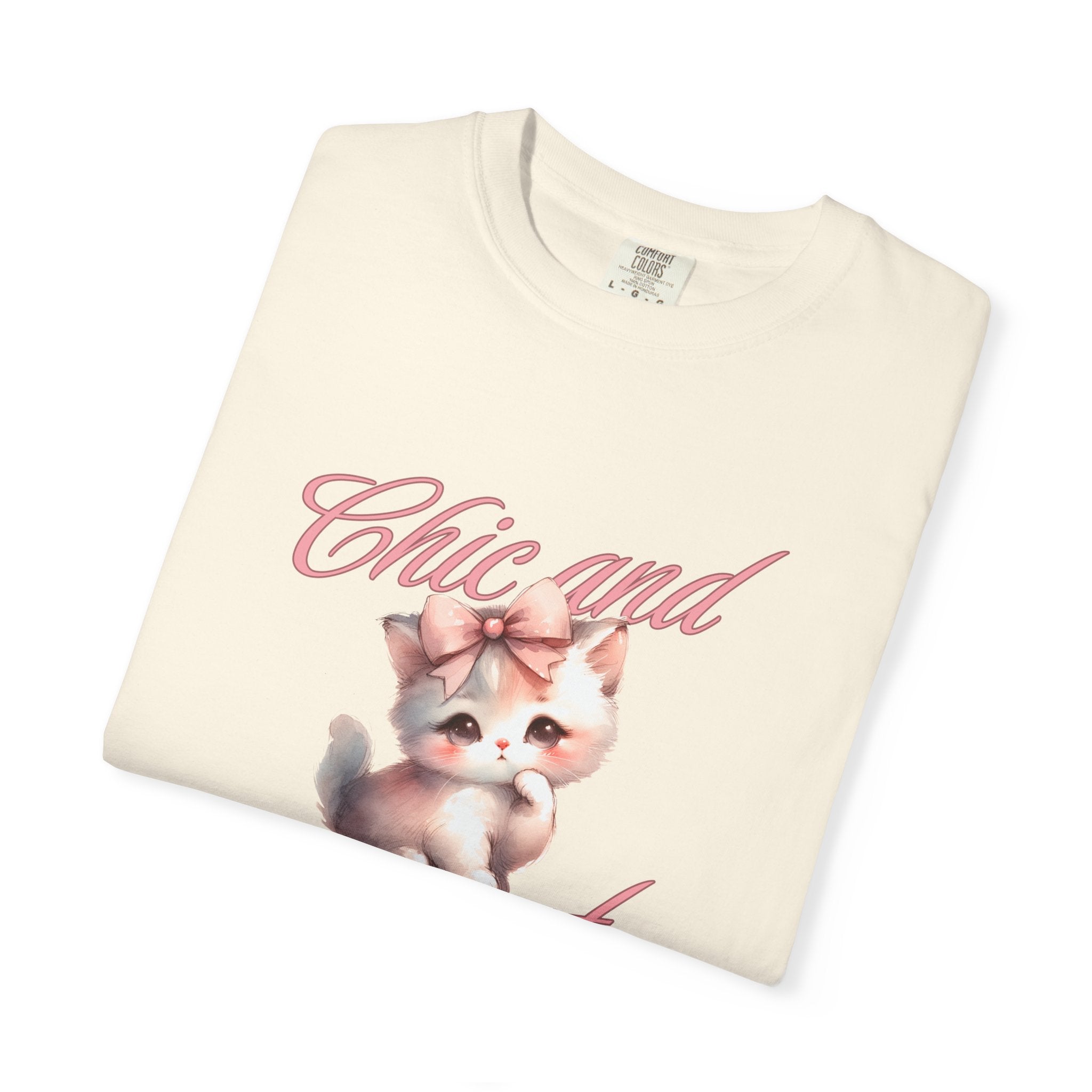Chic and Sweet Kitten T-Shirt