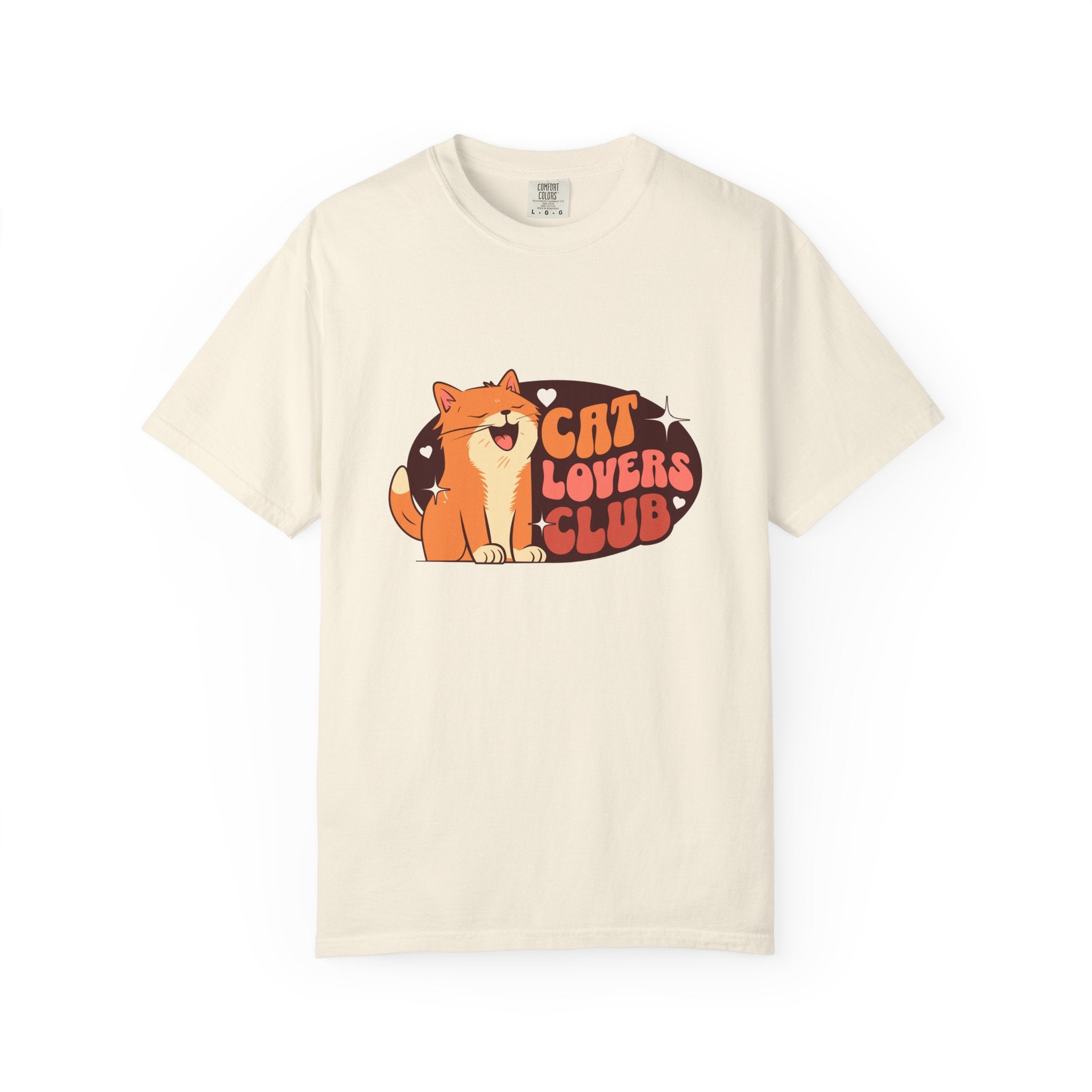 Cat Lovers Club T-Shirt — Cute Retro Cat Graphic Tee