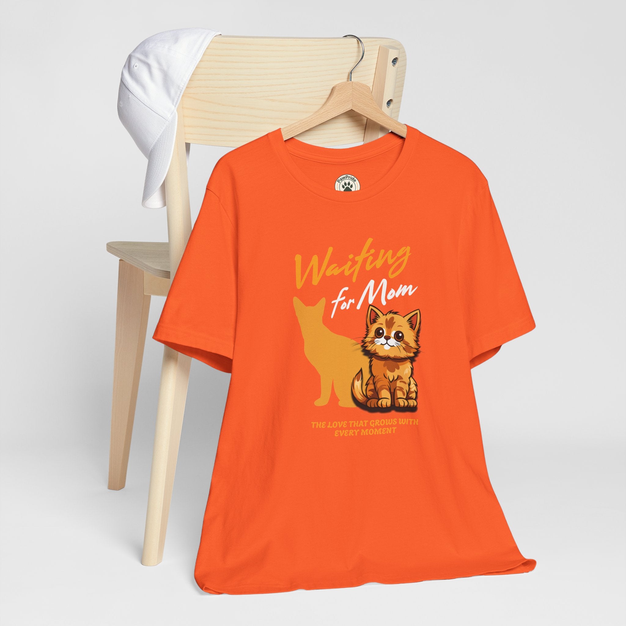 Waiting for Mom Cat T-Shirt — Cute Rescue Kitten Graphic Tee