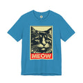 Meow Cat Portrait Tee — Graphic Cat Shirt