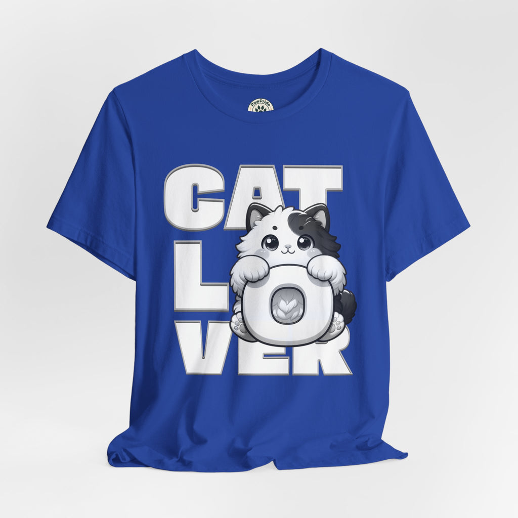 Cat Lover T‑Shirt — Cute Kitten Donut Graphic Tee for Cat Fans