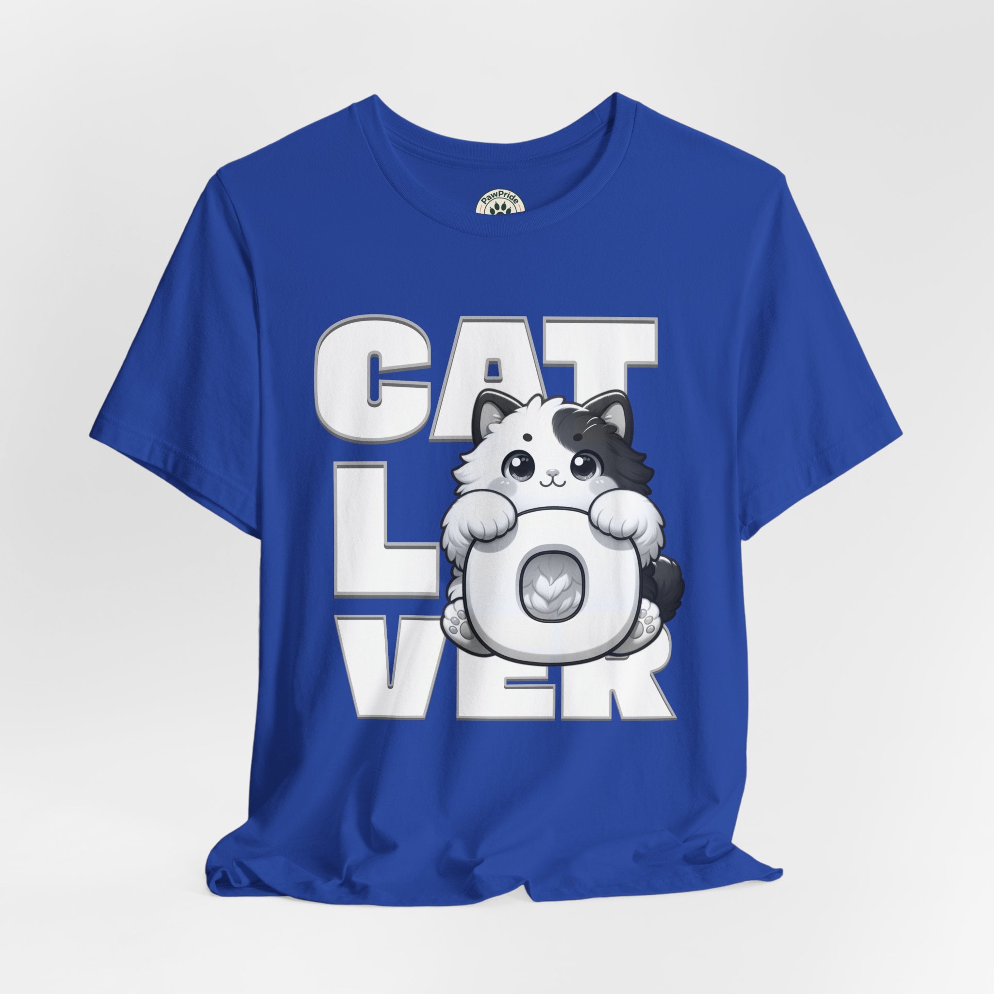 Cat Lover T‑Shirt — Cute Kitten Donut Graphic Tee for Cat Fans