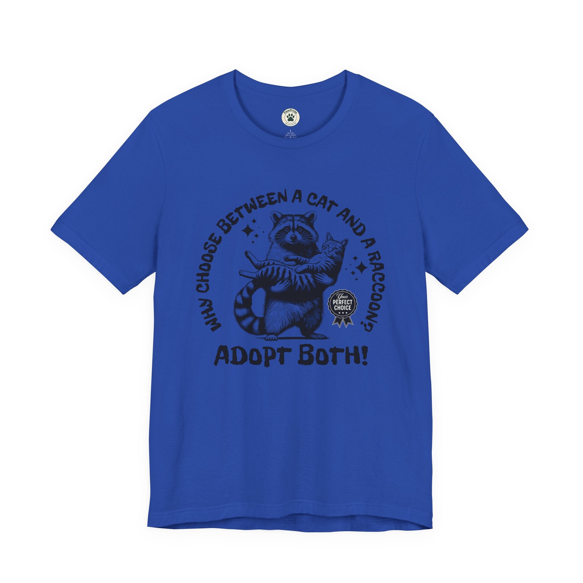 Adopt Both! Raccoon & Cat Rescue T-Shirt