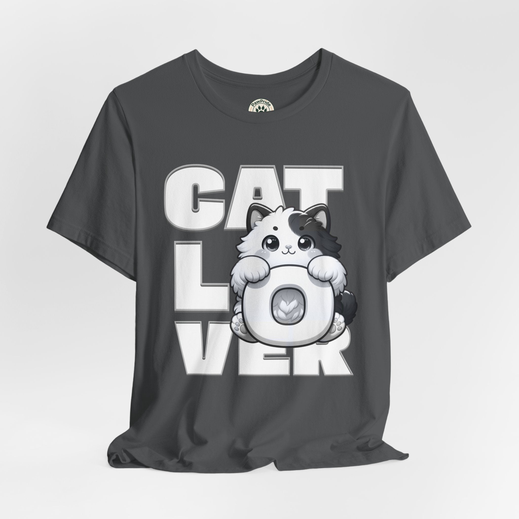 Cat Lover T‑Shirt — Cute Kitten Donut Graphic Tee for Cat Fans