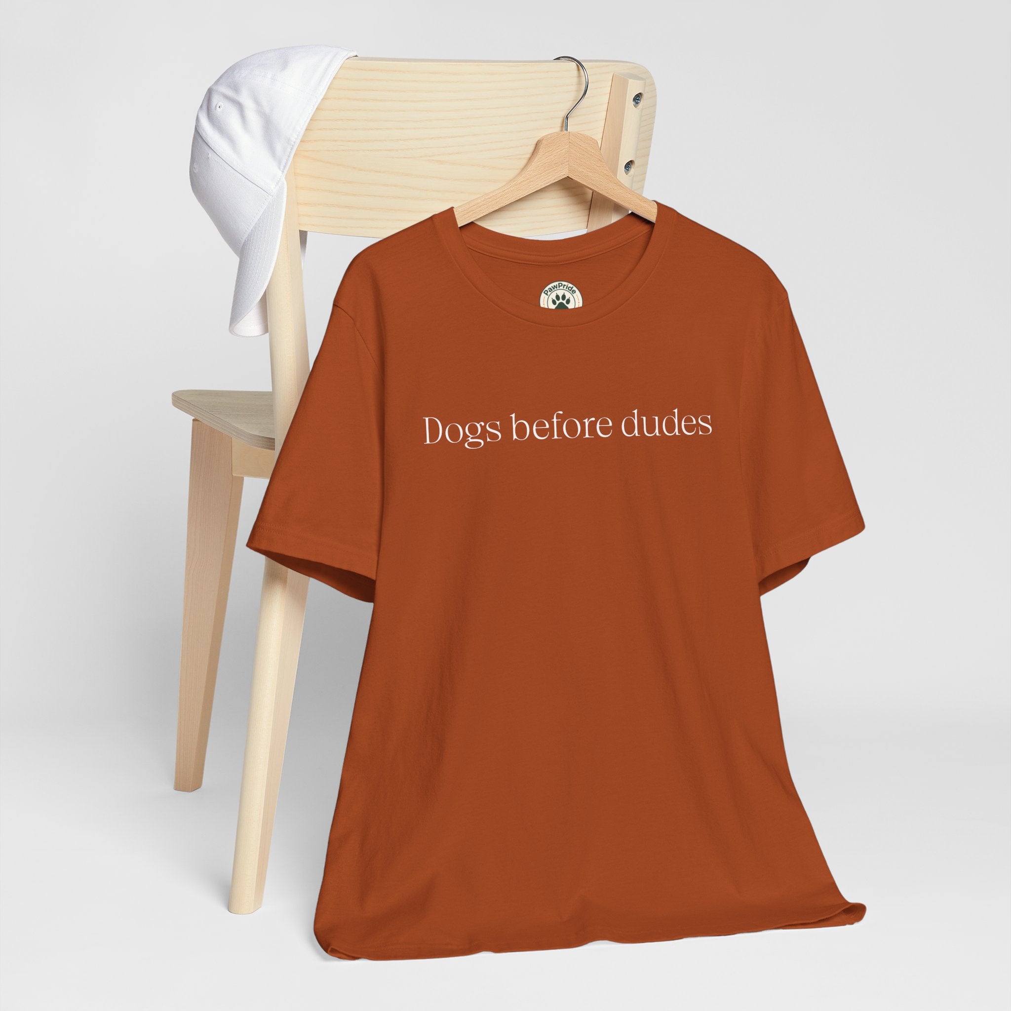 Dogs Before Dudes T‑Shirt — Funny Dog Lover Tee