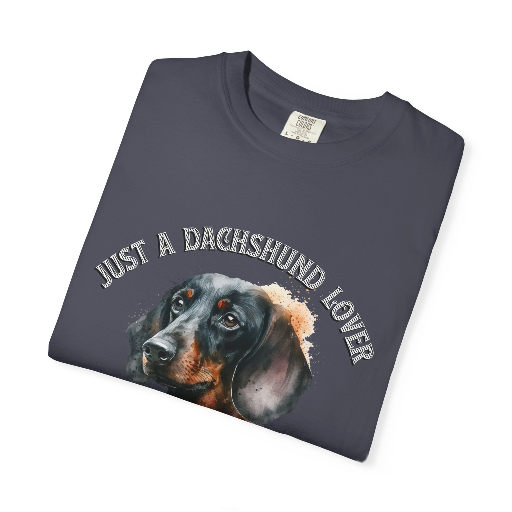 Dachshund Lover T‑Shirt — "Just a Dachshund Lover, Long Boy" Graphic Tee