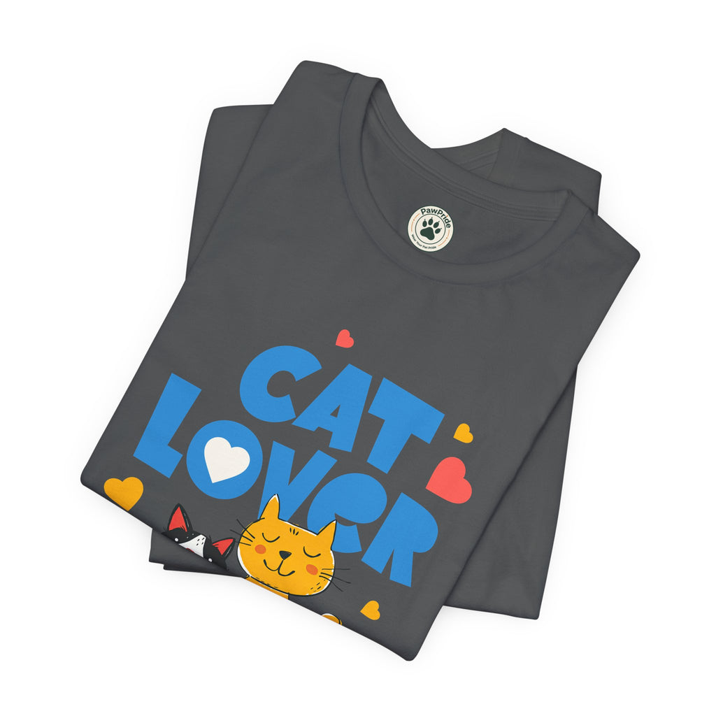 Cat Lover T-Shirt — Cute Cartoon Cats Graphic Tee
