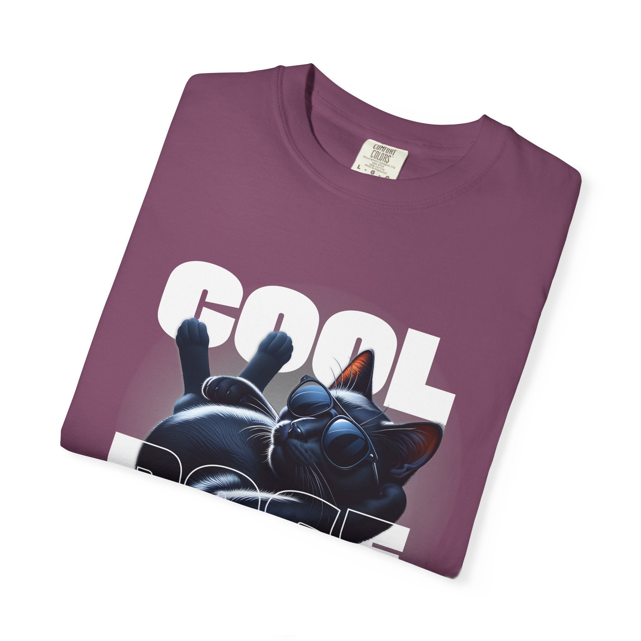 Cool Pose Cat T-Shirt — "Every Cat Deserves to Look Fabulous" Graphic Tee