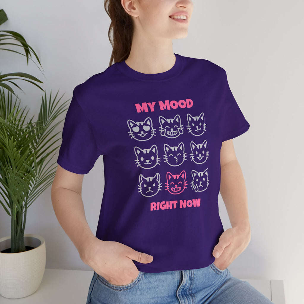 My Mood Right Now Cat Graphic Tee