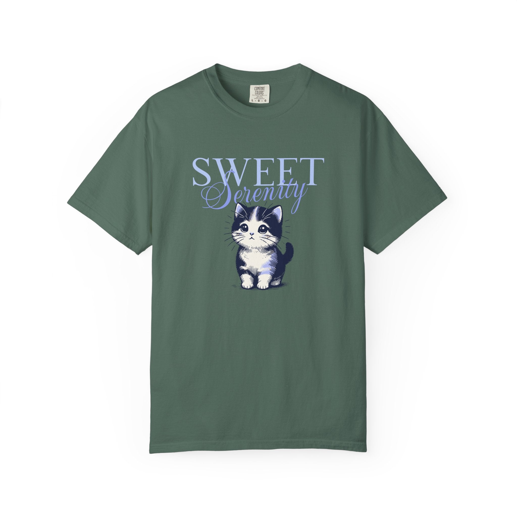 Sweet Scently Cat T‑Shirt — Cute Vintage Kitten Graphic Tee