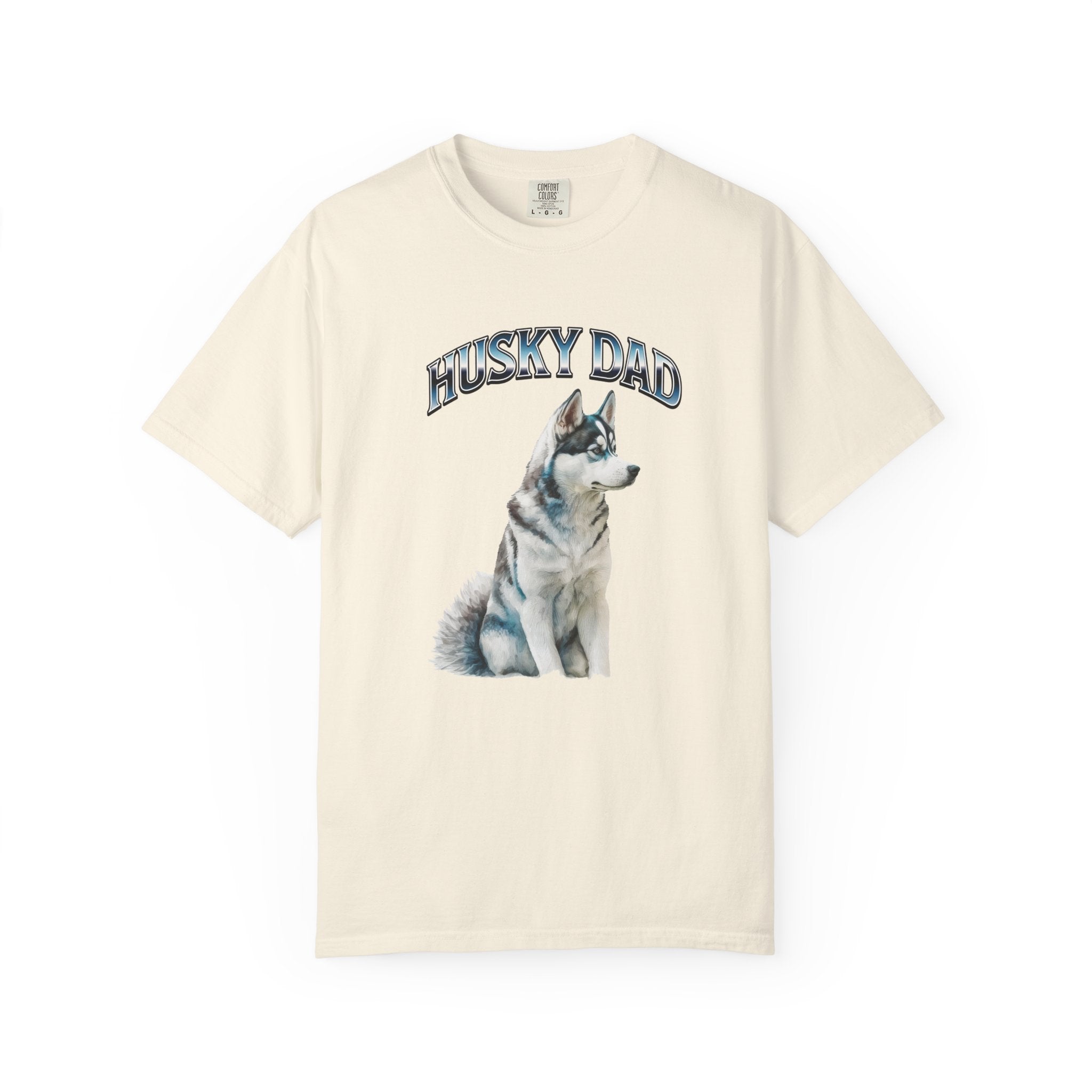 Husky Dad T-Shirt — Siberian Husky Dog Dad Tee