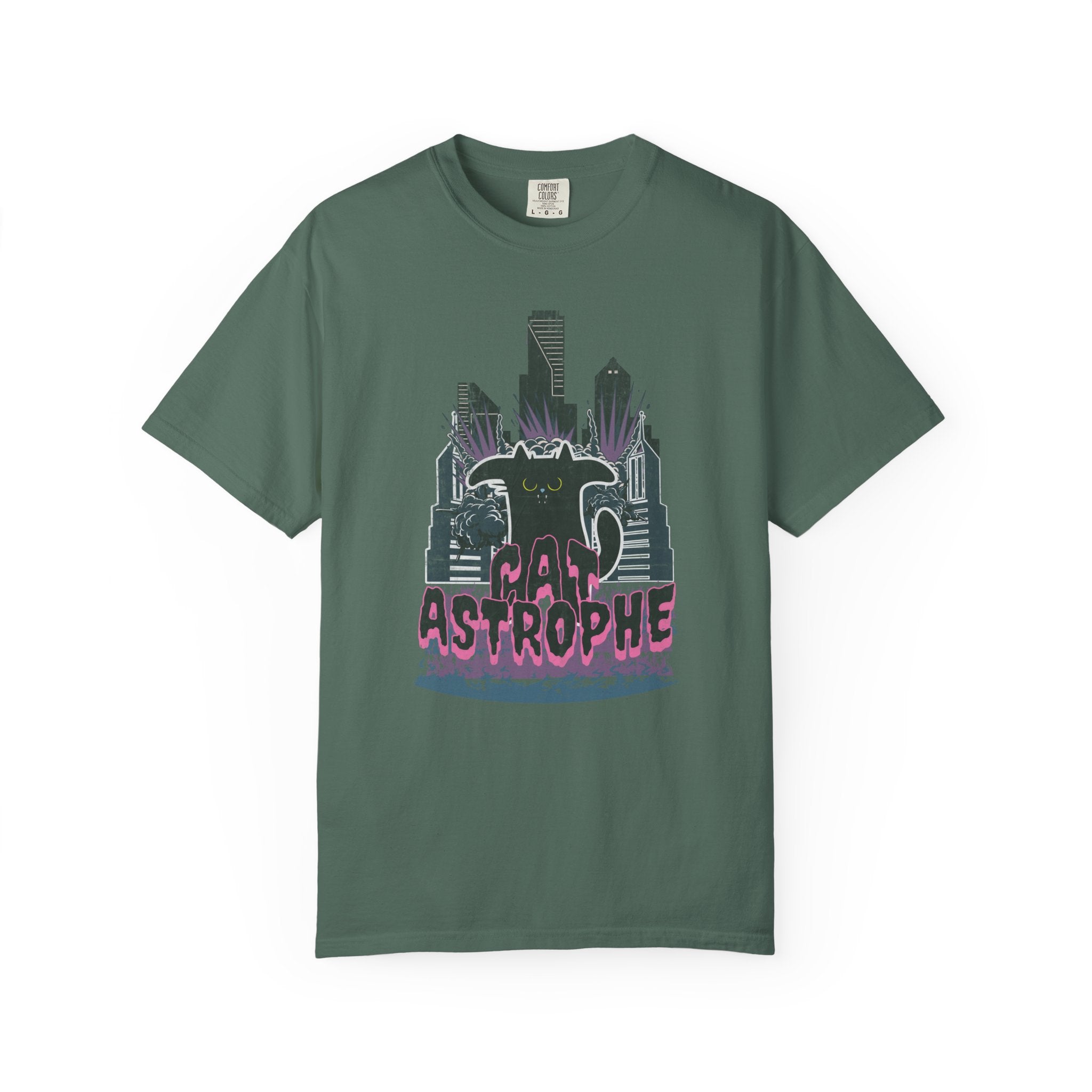 Astrophe Cityscape T-Shirt — Retro Monster Graphic Tee
