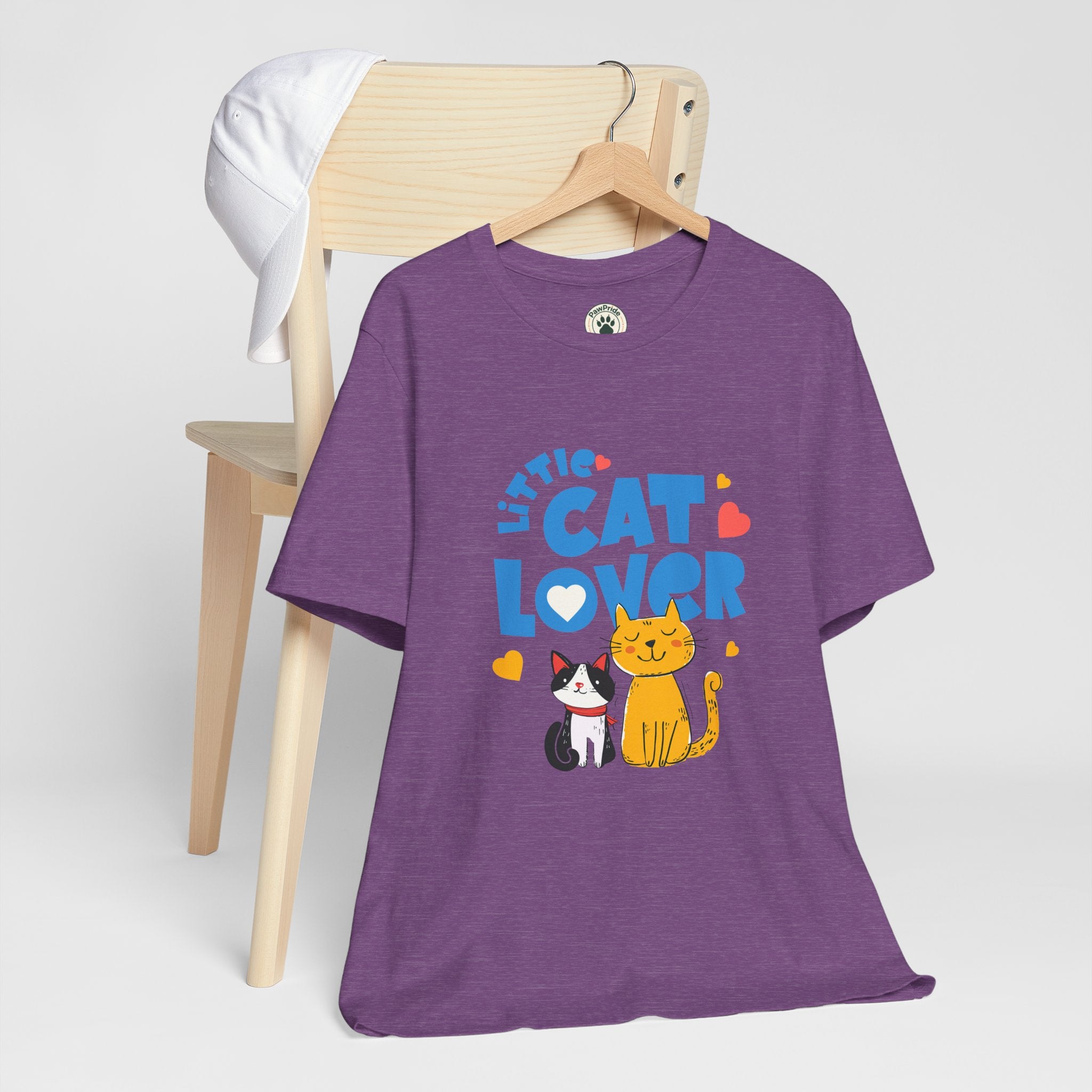Little Cat Lover T-Shirt — Cute Cat Graphic Tee for Kids & Cat Moms
