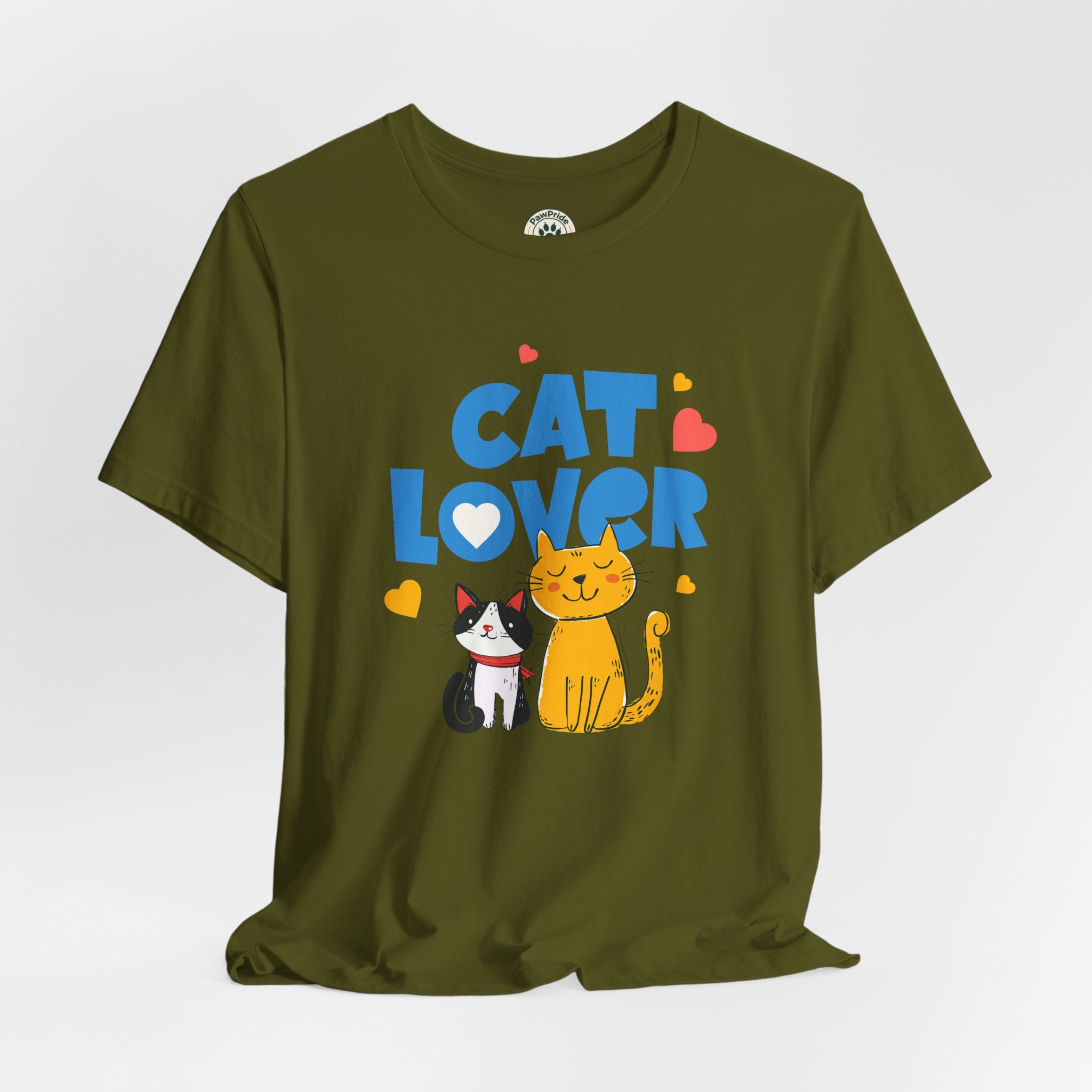 Cat Lover T-Shirt — Cute Cartoon Cats Graphic Tee