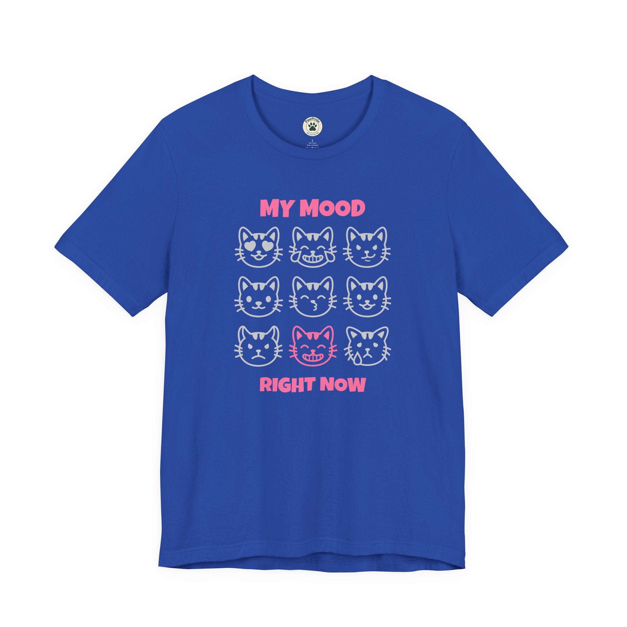 My Mood Right Now Cat Graphic Tee