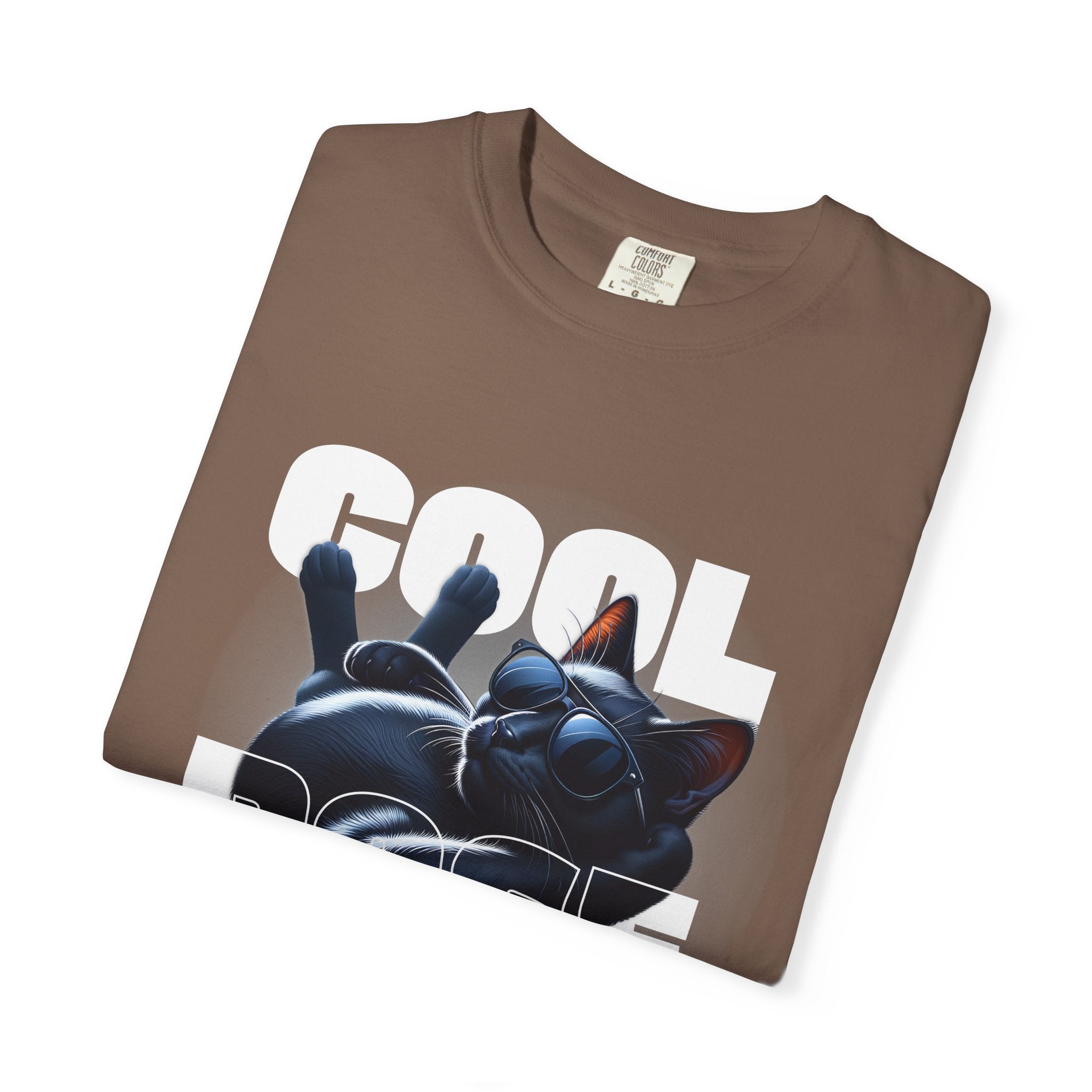 Cool Pose Cat T-Shirt — "Every Cat Deserves to Look Fabulous" Graphic Tee
