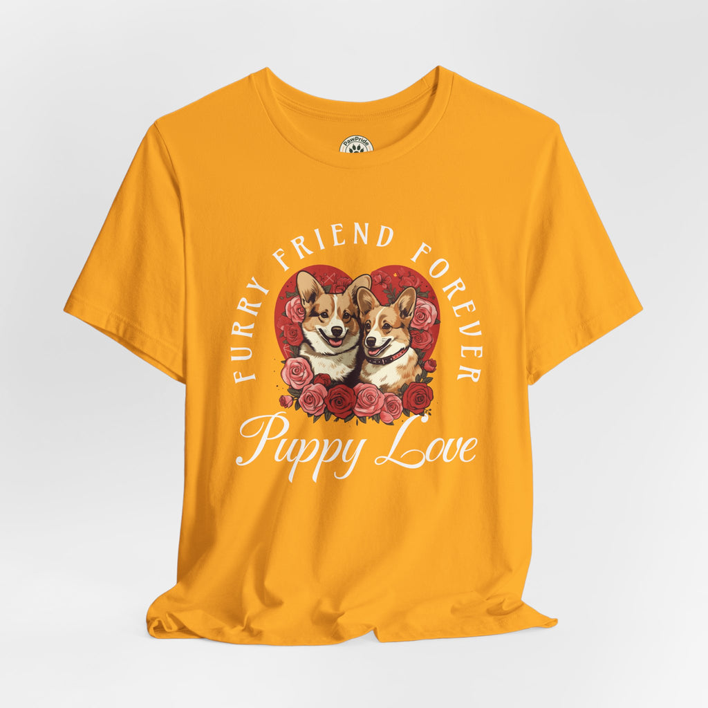 Puppy Love T-Shirt — "Furry Friend Forever" Corgi Tee