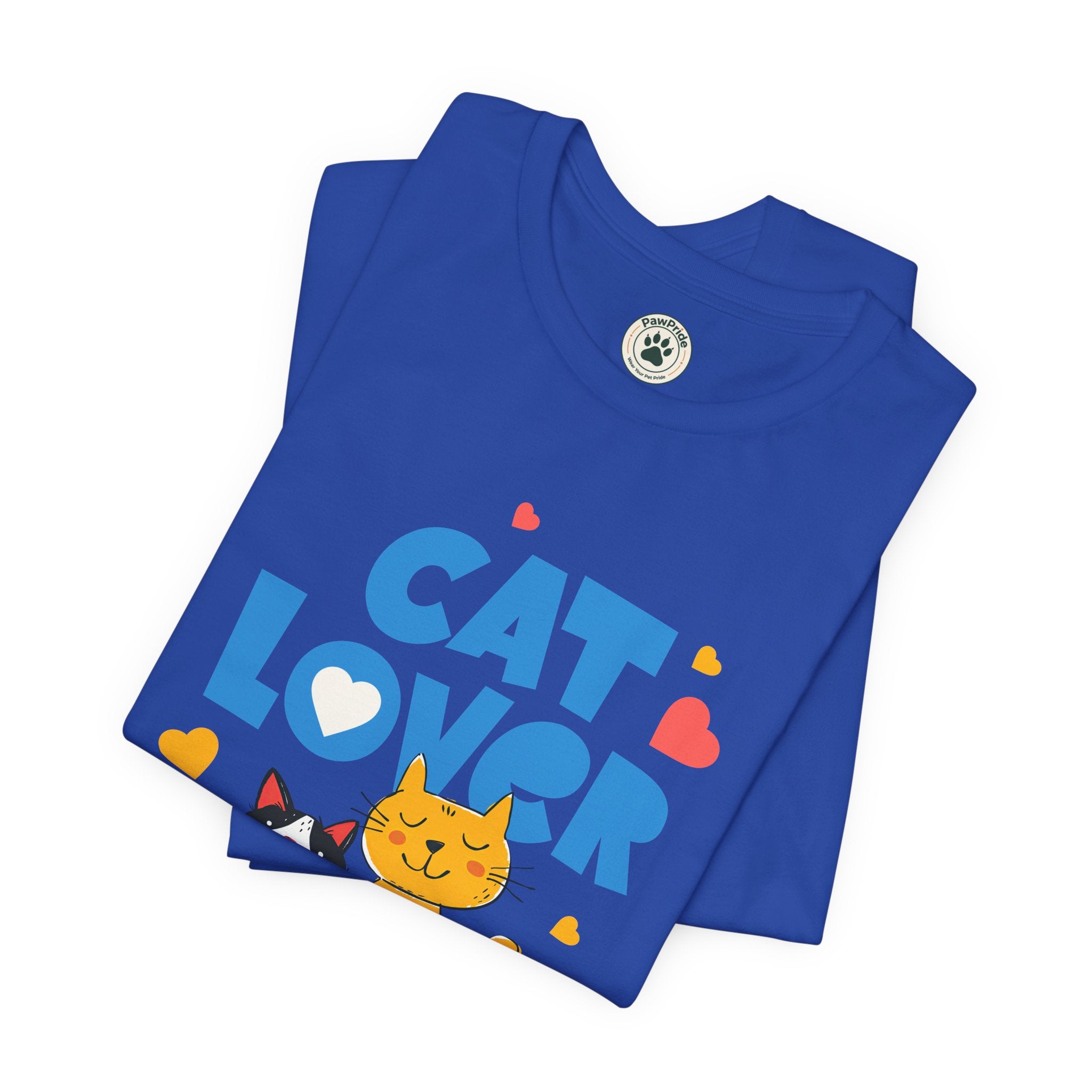 Cat Lover T-Shirt — Cute Cartoon Cats Graphic Tee