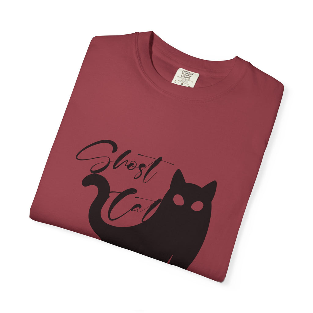 Ghost Cat T-Shirt — Cute Spooky Cat Graphic Tee