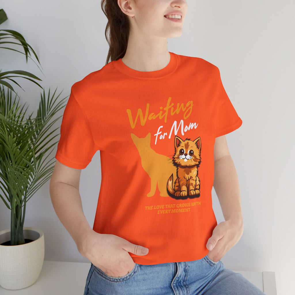 Waiting for Mom Cat T-Shirt — Cute Rescue Kitten Graphic Tee