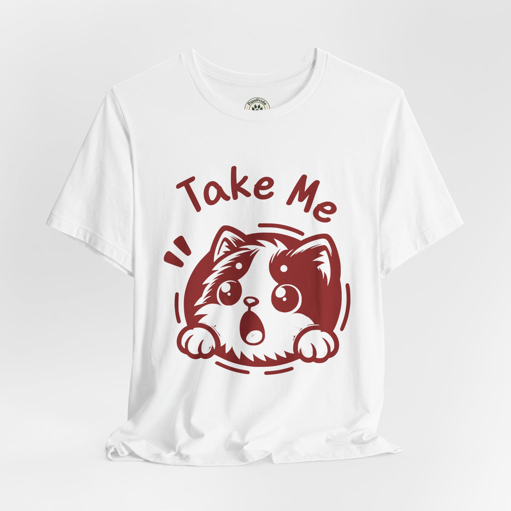 Take Me Puppy T-Shirt — Cute Dog Graphic Tee for Pet Lovers