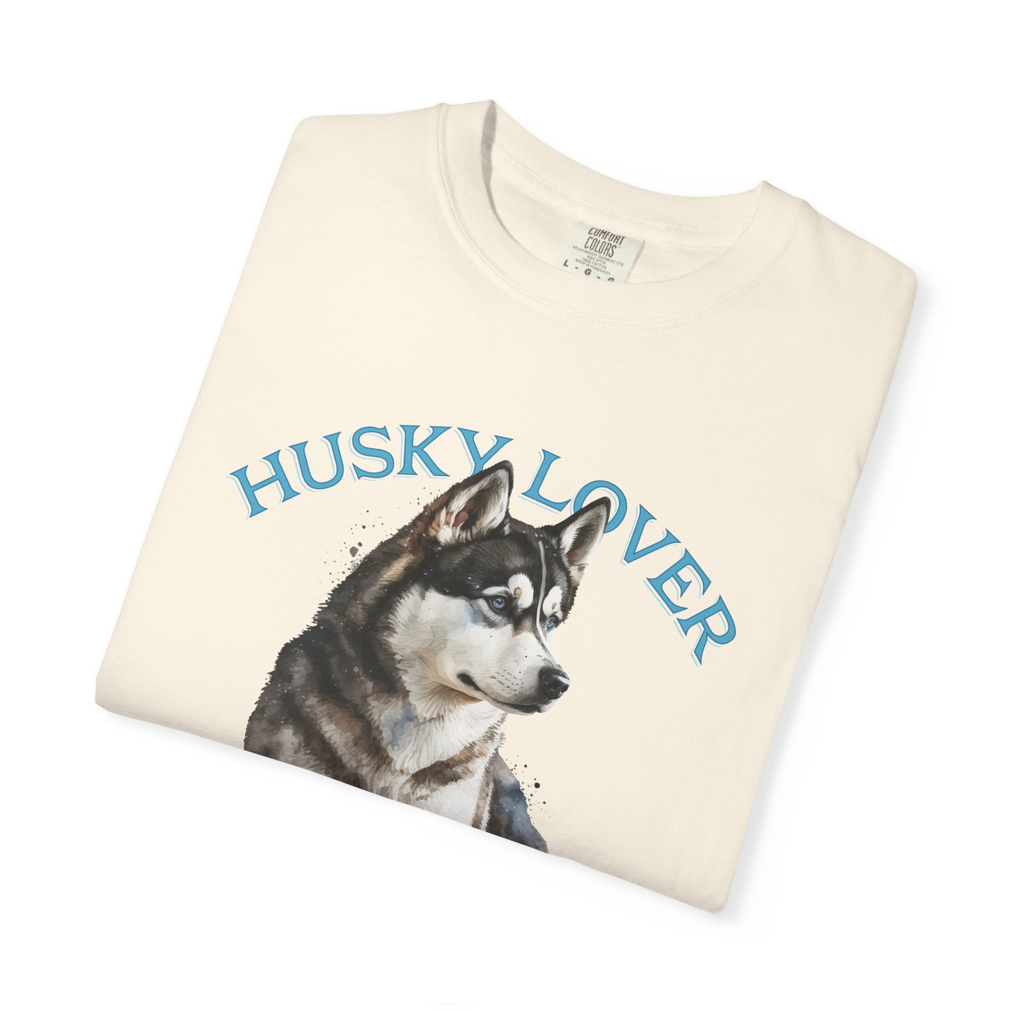 Husky Lover T-Shirt – “Wolf at Heart” Graphic Tee