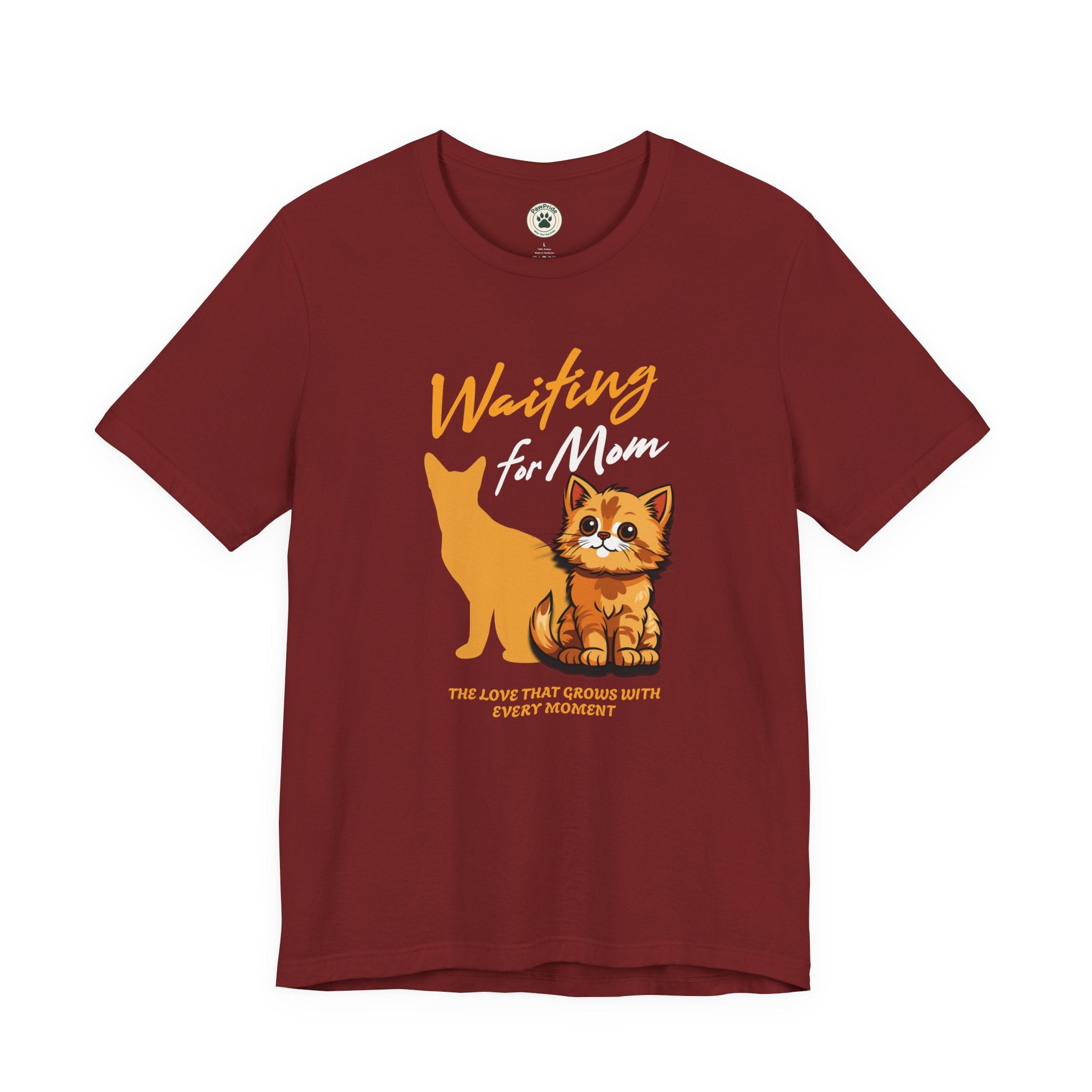 Waiting for Mom Cat T-Shirt — Cute Rescue Kitten Graphic Tee