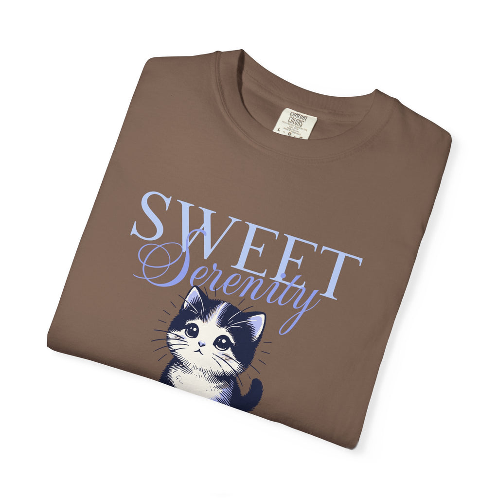 Sweet Scently Cat T‑Shirt — Cute Vintage Kitten Graphic Tee