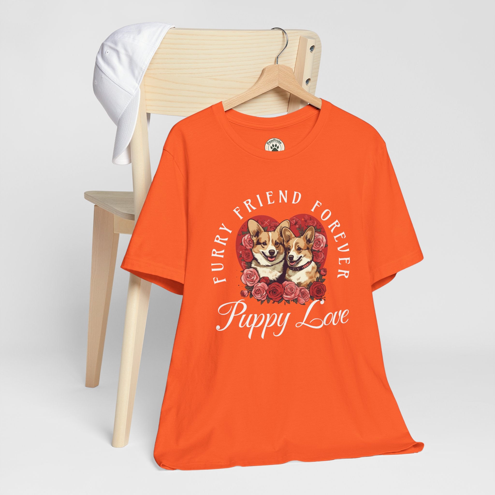Puppy Love T-Shirt — "Furry Friend Forever" Corgi Tee