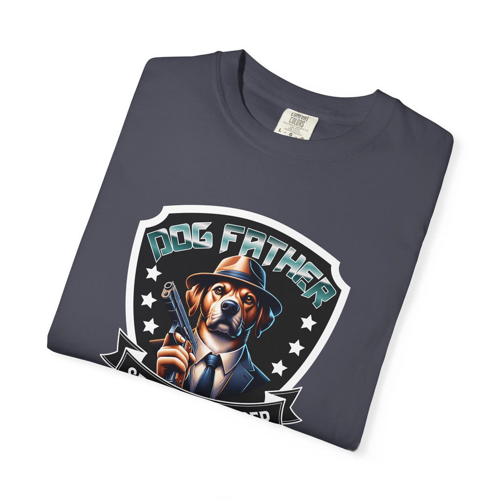 T-Shirt — "Pig Father" Secret Enforcer Vintage Badge Tee