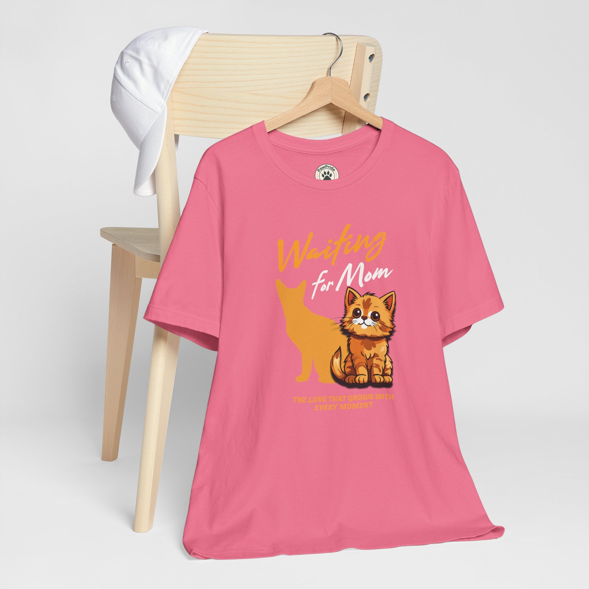 Waiting for Mom Cat T-Shirt — Cute Rescue Kitten Graphic Tee