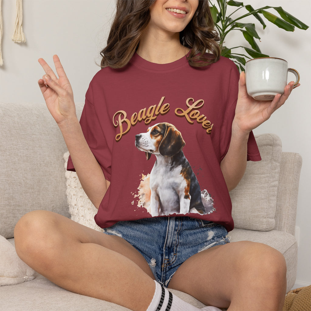 Beagle Lover T-Shirt — Vintage Dog Graphic Tee