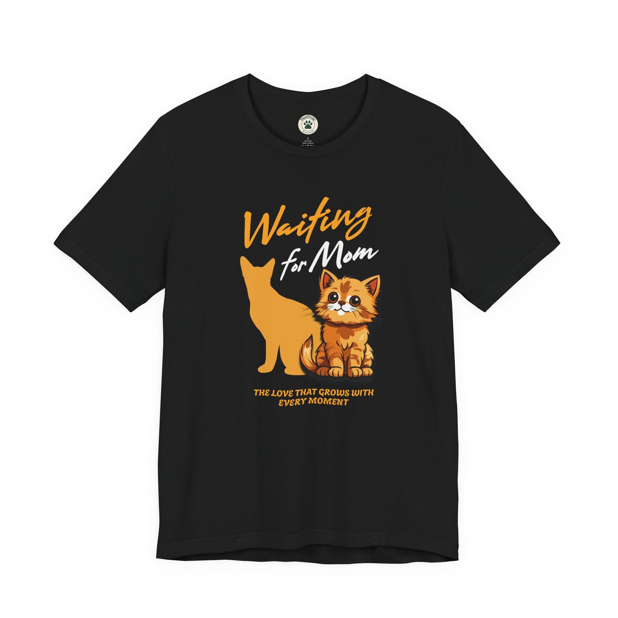 Waiting for Mom Cat T-Shirt — Cute Rescue Kitten Graphic Tee