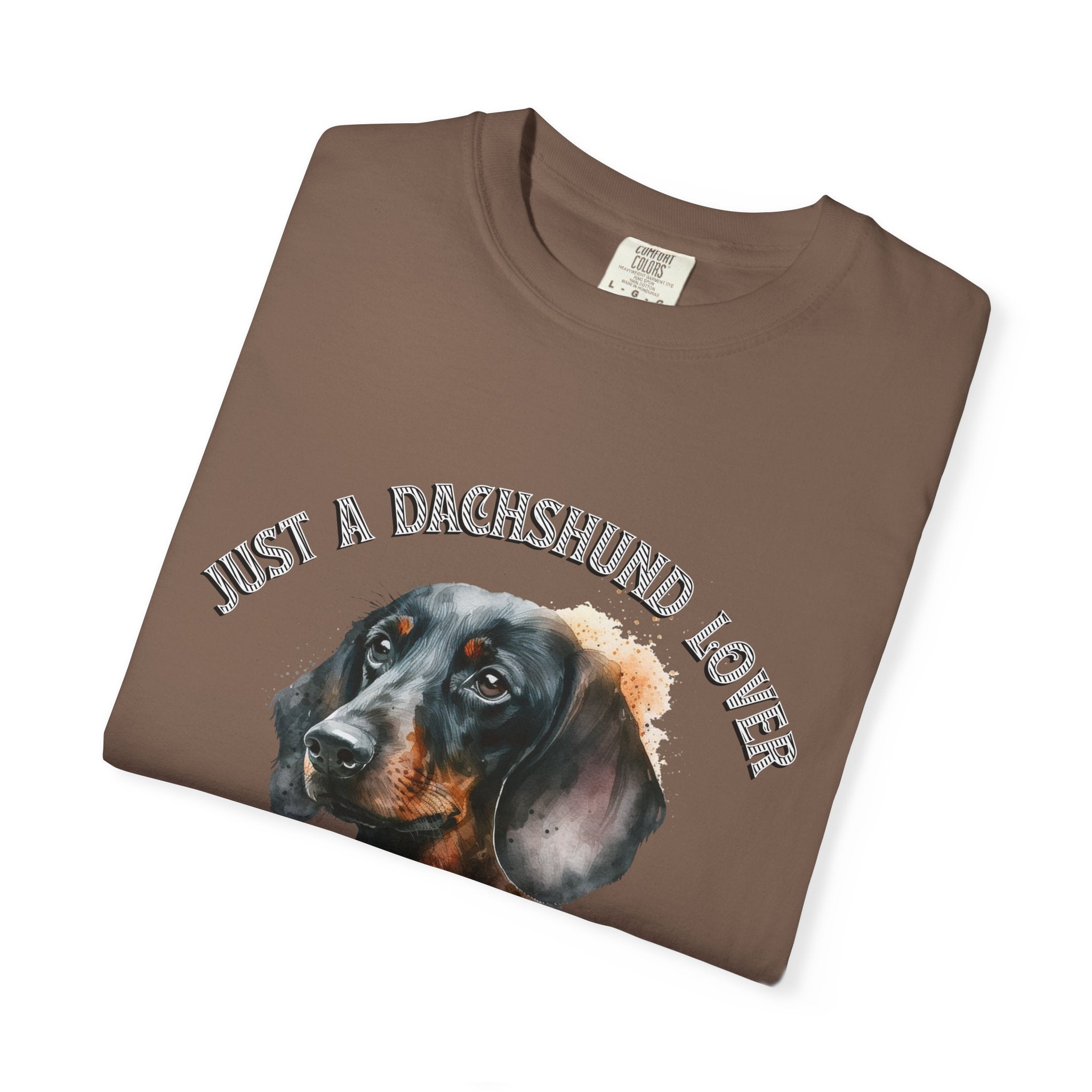 Dachshund Lover T‑Shirt — "Just a Dachshund Lover, Long Boy" Graphic Tee